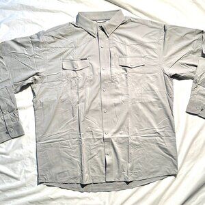 Poncho Shirt Men's XL Regular Fit Western Pearl Snap The San Saba